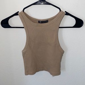 Zara High Neck Tank
